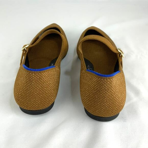 Rothy's The Point Mary Jane II Flats Bronze Women's Size 8.5 NIB - Picture 4 of 7